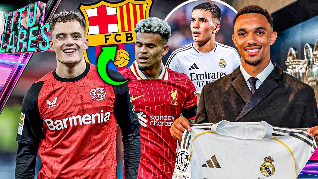Ganar títulos, misión de Trent; sigue Mastantuono | Wirtz ‘empuja’ a Diaz al Barça | Locura por KDB