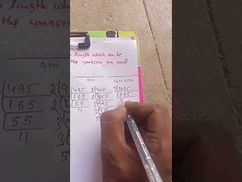 LCM And HCF Problems : Part 7