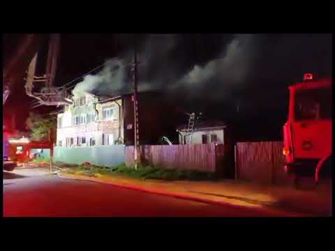 Incendiu casa Rafov Prahova