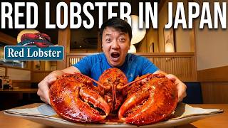 24 Hours Eating ONLY at RED LOBSTER in Japan 🦞 (it was UNBELIEVABLE! 🤯)
