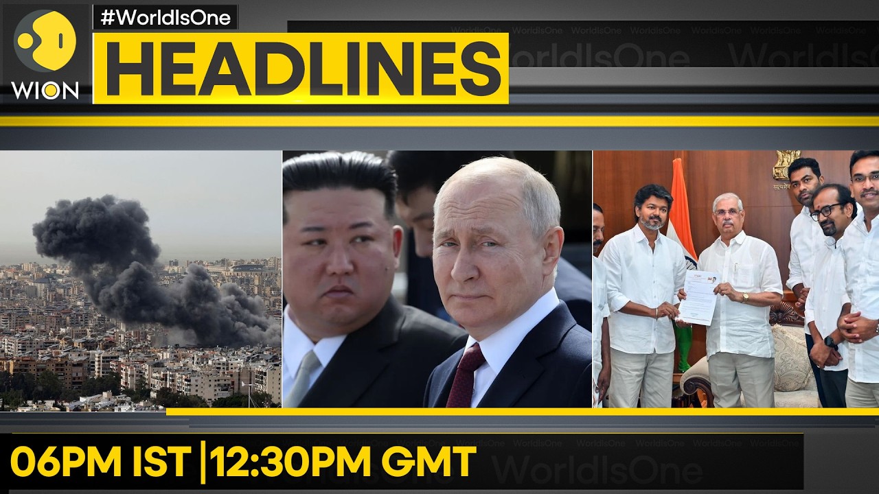 North Korea's Kim Calls Russia Ties Top Priority | Israel Launches Fresh Strikes Lebanon | HEADLINES
