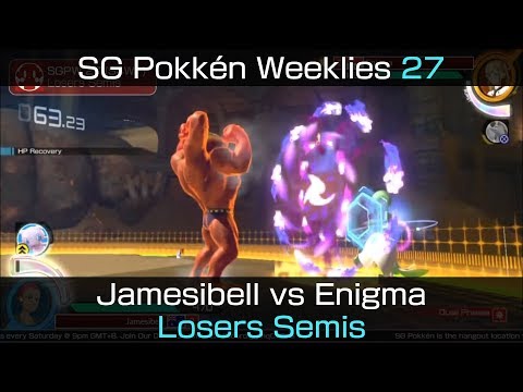 SGPW v. 27 (S4W1) - Pokkén DX Losers Semis: Jamesibell (Machamp) vs. Enigma (Gardevoir)