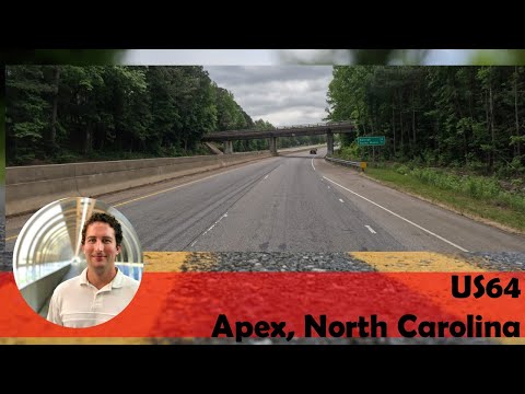 US64 from NC55 (W Williams Street) to US1 | Apex, North Carolina