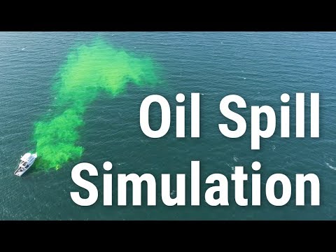 Oil spill mapping demonstration