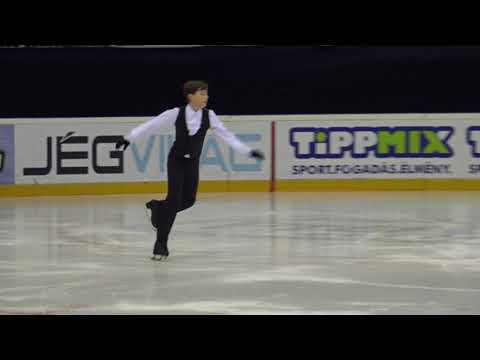 2017 Santa Claus Cup: Dominik HORTOBÁGYI(HUN)- BASIC NOVICE A BOYS, Free skating
