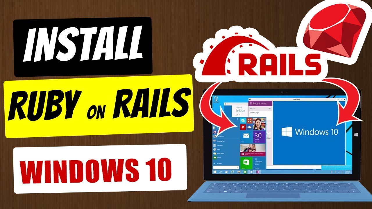 ¿Cómo desarrollar una aplicación Rails en Windows?