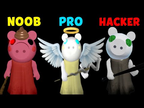 NOOB vs PRO vs HACKER - Roblox Piggy