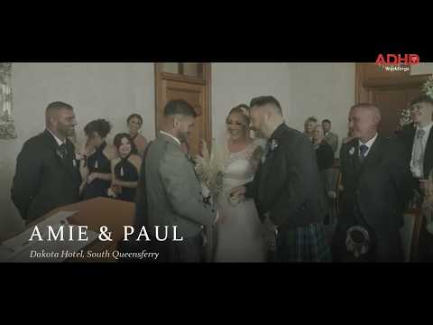 Amie & Paul wedding film, Dakota Hotel, South Queensferry