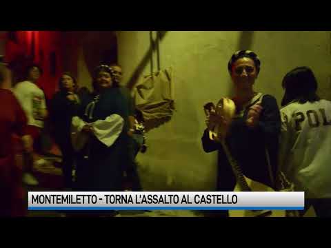 The enchantment of the Middle Ages in Montemiletto with the reenactment of the assault on the Castle