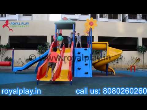 Kids Playground Multi Activity Play Station with Rock Climber