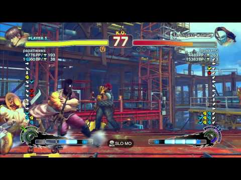 papatiwawa (Guy) vs brokkenG (Claw) - SSF4 Arcade Edition Xbox Live Ranked Match