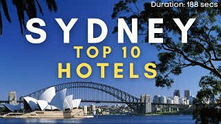 Top 10  Luxury Hotels In Sydney, Australia | Best Hotels In Sydney | 10 best hot