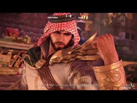 EVE Addicttekken VS Visual Quarter finals TCM 4 Season 1