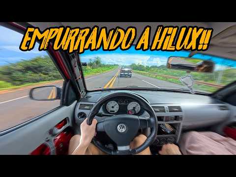 GOL 2.0 AP TURBO ACCELERATING ON THE ROAD!!🔥 KEEPING UP WITH THE 1000CC