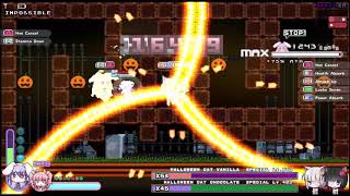 Rabi-Ribi: vs Halloween Cat Vanilla/Chocolate Specials (Impossible)