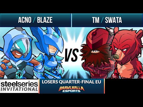 Acno & Blaze vs TM & Swata - Losers Quarter-Final - SteelSeries Invitational 2022 - EU 2v2