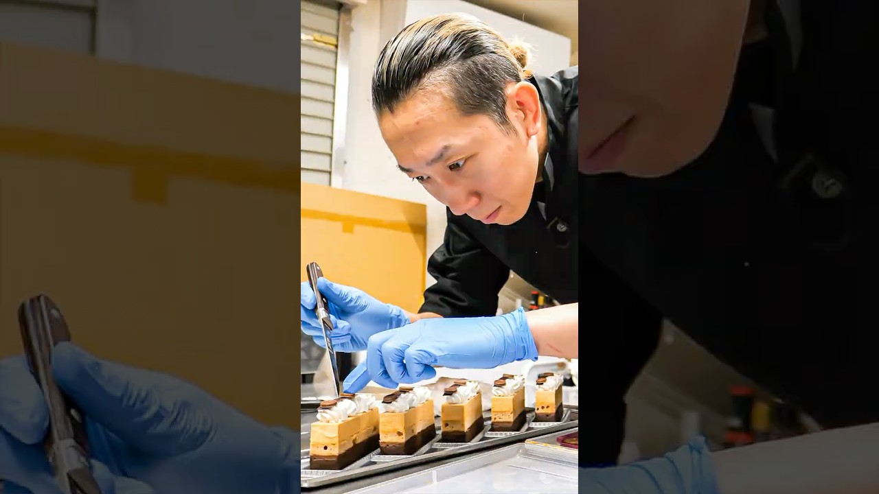 神戸屈指の実力派パティシエが作る美しいケーキの数々🍰【Patisserie PALETROVE】#cake #shorts  #japanesefood #asmr