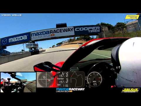 130620_1315-HOD Laguna Seca - 2008 Ferrari 16M Scuderia Spider (FULL Video)