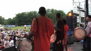 Rising Star Fife & Drum Band - Bounce Ball - North Mississippi Hill Country Picnic 2010