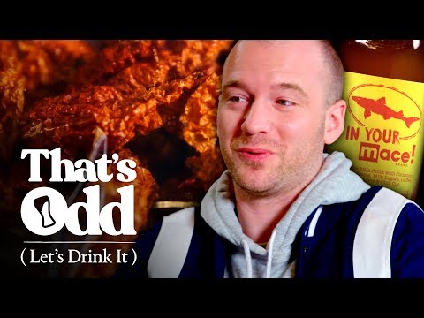 Sean Evans Tastes Mace-Infused Spicy Beer | That's Odd, Let's Drink It