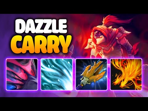 Dazzle Carry Insane Normal Atk | Dota 2 Ability Draft