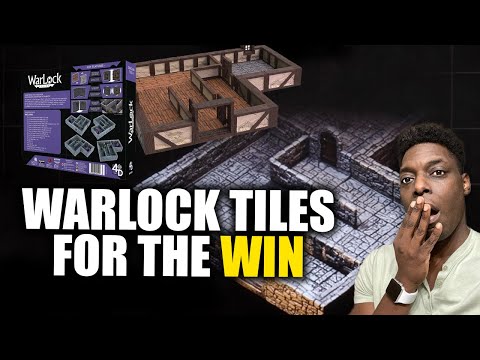 Warlock Tiles: Dungeon Set 1 by Wizkids