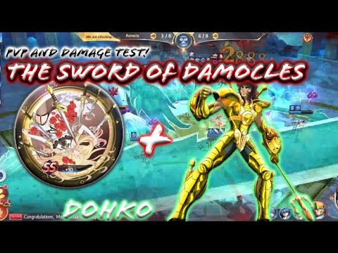 Saint Seiya: Awakening - New Cosmo: The Sword of Damocles Preview! Damage Test + Dohko at PvP!