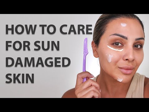 HOW TO CARE FOR SKIN AFTER SUN DAMAGE | NINA UBHI