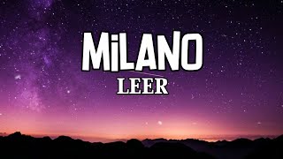 Cover art for leer milano