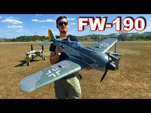 Focke Wulf FW190 RC Airplane Maiden - TheRcSaylors