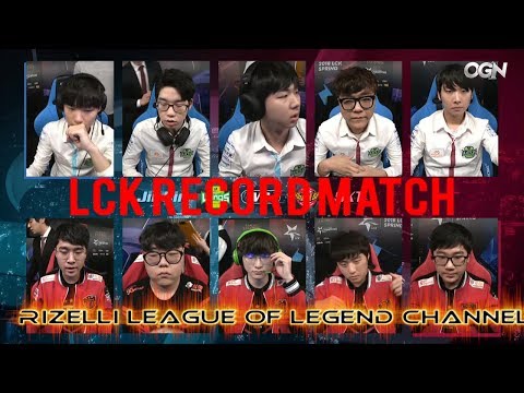 Lck Spring 2018 SKT - JAG Record Match Jag Teddy 1465 cs (135 Minute) 1. Week