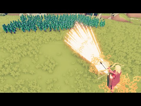 Apollo God Vs 100x Strong Units - Totally Accurate Battle Simulator TABS
