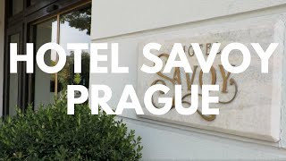 The Hotel Savoy in Prague, Czechia