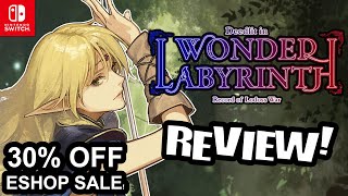CASTLEVANIA METROIDVANIA FUN! Record of Lodoss War Deedlit in Wonder Labyrinth REVIEW! Eshop Sale!