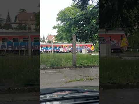 Slovenian Railways DMU arriving at Nova Gorica #train #railway #dmu #slovenia #transalpina