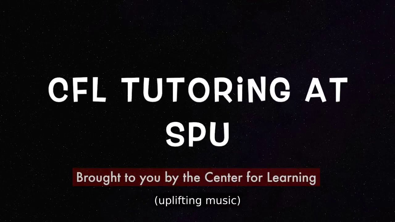 Center for Learning Tutoring FAQ