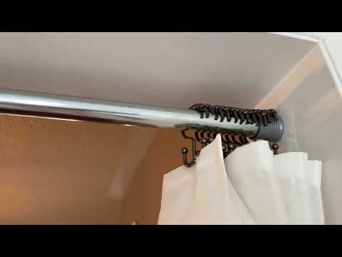 Spring rod from Canadian Tire is very good.