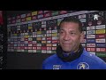 Henk Fraser kijkt na de nederlaag tegen Helmond Sport alweer vooruit naar vrijdag wanneer Almere ...