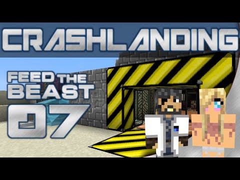 Minecraft - Crash Landing (Modded Survival!) #7 | Ore Factory!!!