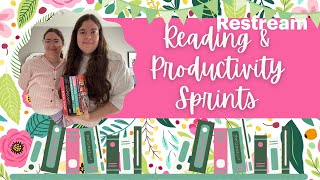 🍀 Weekly Wednesday Live Reading, Coworking, & Productivity Sprints! 📚 10 AM EST
