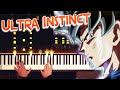 Dragon Ball Super Ultra Instinct Mastered Clash Of Gods Piano Toccata