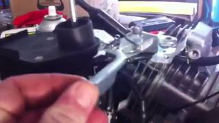 Bypass governor on 6.5hp motor