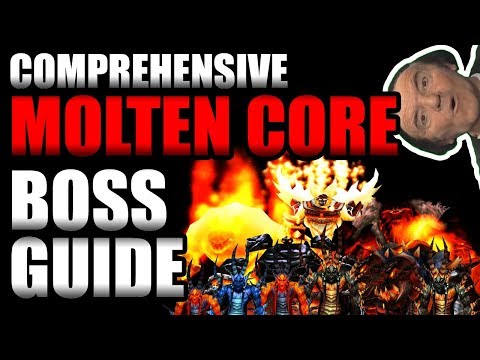 Comprehensive Molten Core Boss Strategy Guide!! Video