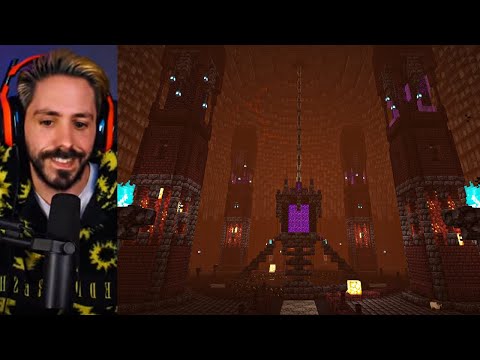 MARVELING AT OUR NETHER HUB 😎 | 👨 DADCRAFT #14 | MINECRAFT [2/05/2021]
