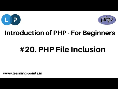 Php File Inclusion Php Require Include Require_once Include_once Functions Php Tutorial
