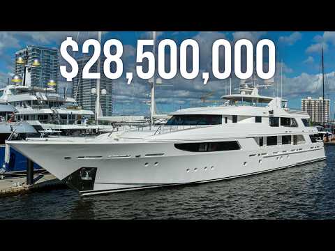 $28,500,000 50M Westport SuperYacht Tour