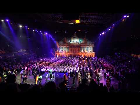 Bremen Tattoo 21.01.2023, ÖVB-Arena - Finale mit "Schnee"