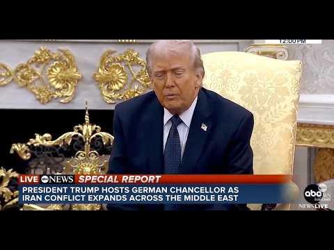 President Trump holds bilateral meeting with German Chancellor Merz: ABC News Special Report