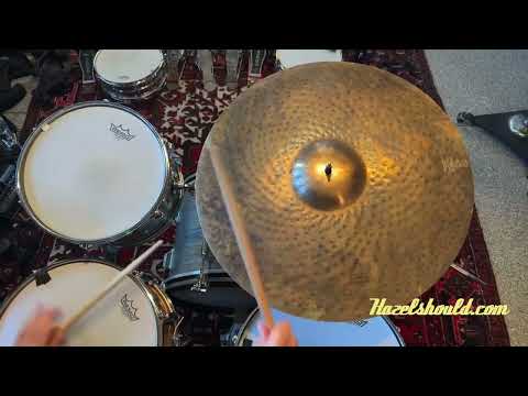 Zildjian K CUSTOM ORGANIC Ride 21” THINNER ONE! 2414 g RAW TOP & BRILLIANT UNDERSIDE! Why Pay $580? image 6