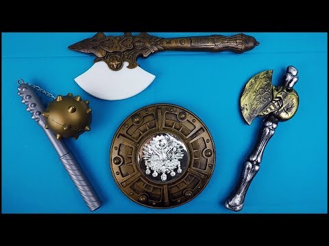 Best Toys | Medieval Voices Axe - Mace and Shield Toy Set